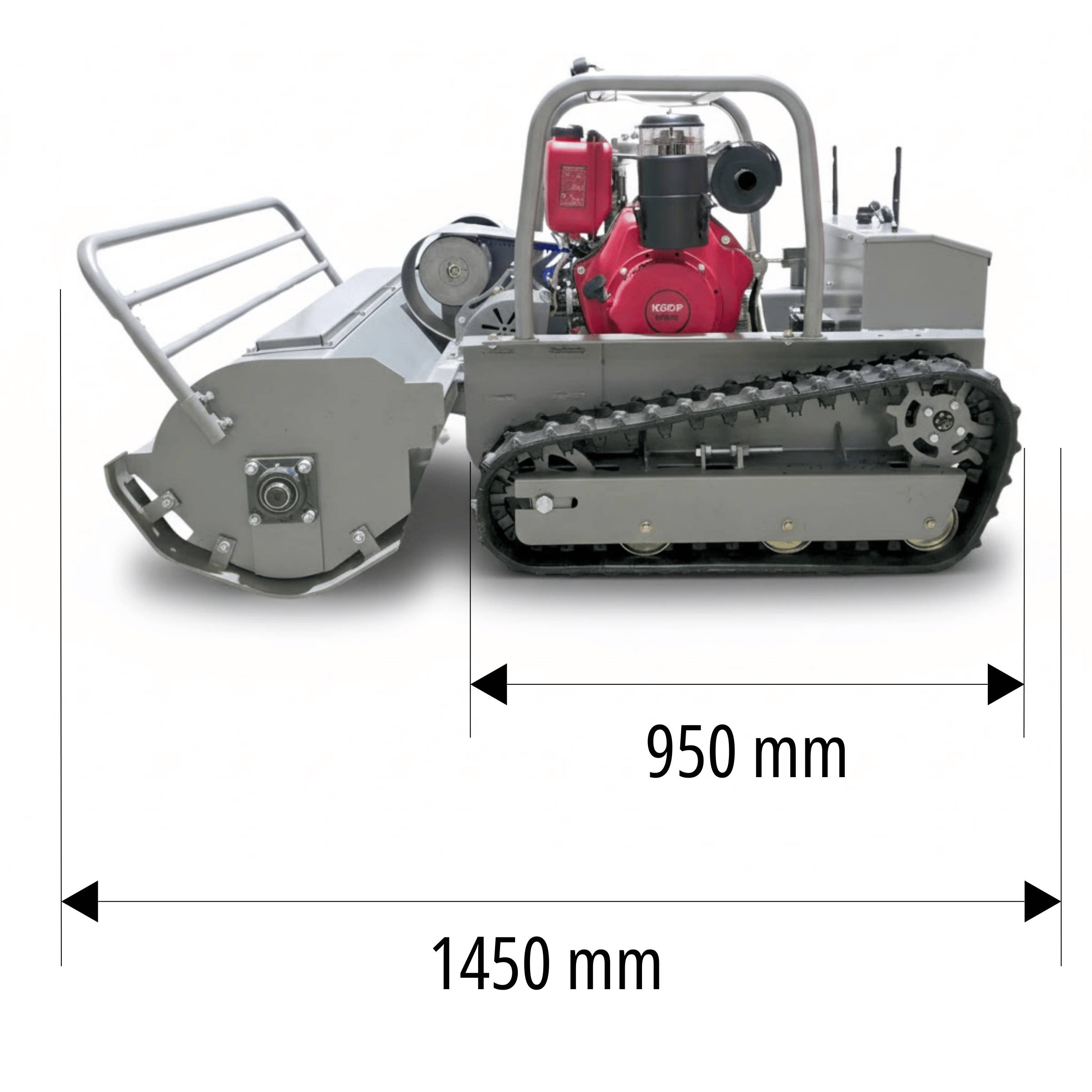 Abmessungen Seitenansicht